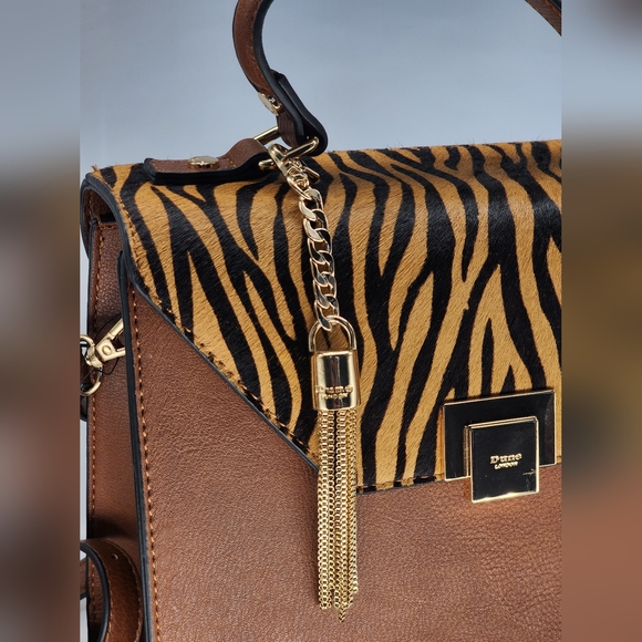 Dune London Brown Crossbody Handbag - Picture 4 of 9